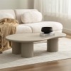 Masuta de cafea Tornio, MDF, taupe, L.130 cm, MIFU000232-SD