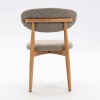Scaun dining Alaro, lemn, material textil, taupe, H.82 cm, MIFU000237-TP