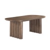 Masa dining Zafra, MDF, maro, L.200 cm, MIFU000242-WALN
