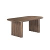 Masuta cafea Zafra, MDF, furnir stejar, maro, L.120 cm, MIFU000243-WALN