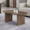 Masuta cafea Zafra, MDF, furnir stejar, maro, L.120 cm, MIFU000243-WALN