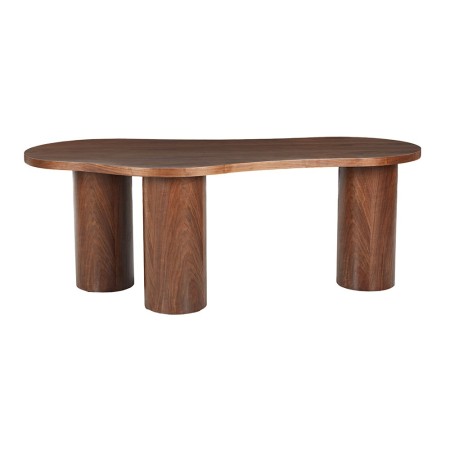 Masa dining Sorano, MDF, furnir de nuc, maro, L.210 cm, MIFU000244-WALN