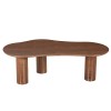 Masuta de cafea Sorano, MDF, aspect lemn, maro, L.140 cm, MIFU000245-WALN