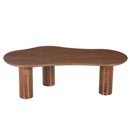 Masuta de cafea Sorano, MDF, aspect lemn, maro, L.140 cm, MIFU000245-WALN