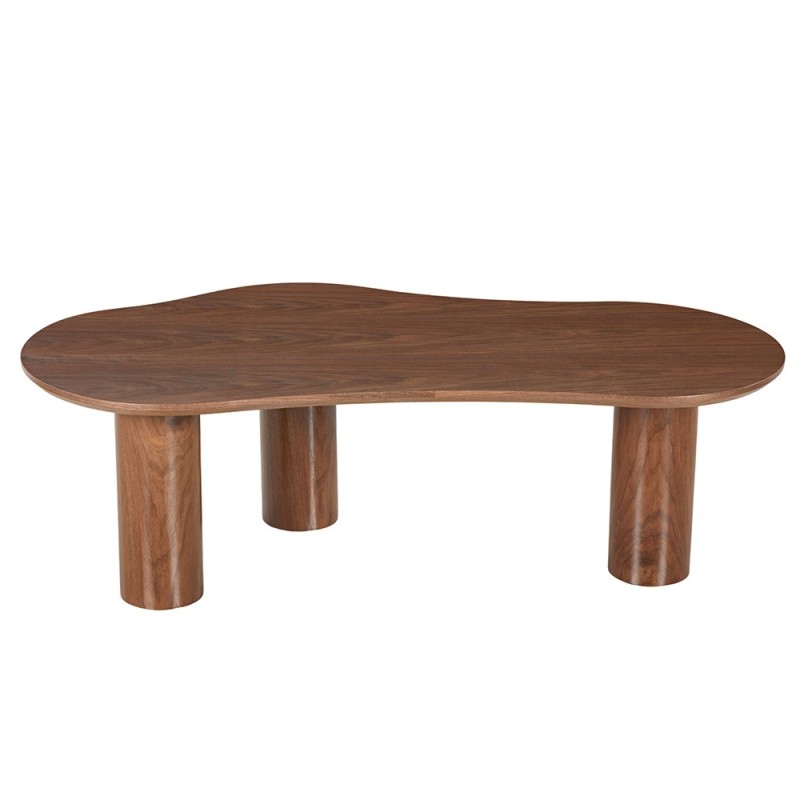 Masuta de cafea Sorano, MDF, aspect lemn, maro, L.140 cm, MIFU000245-WALN