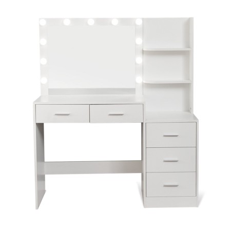 Masa toaleta Tartu, MDF, alba, L.118 cm, MIFU000246-UN