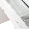 Masa toaleta Voss, MDF, sticla, alba, L.90 cm, MIFU000249-UN