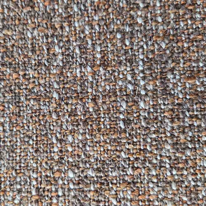 Scaun dining Namur, metal, material textil, spuma, maro, H.77 cm, MIFU000252-BR