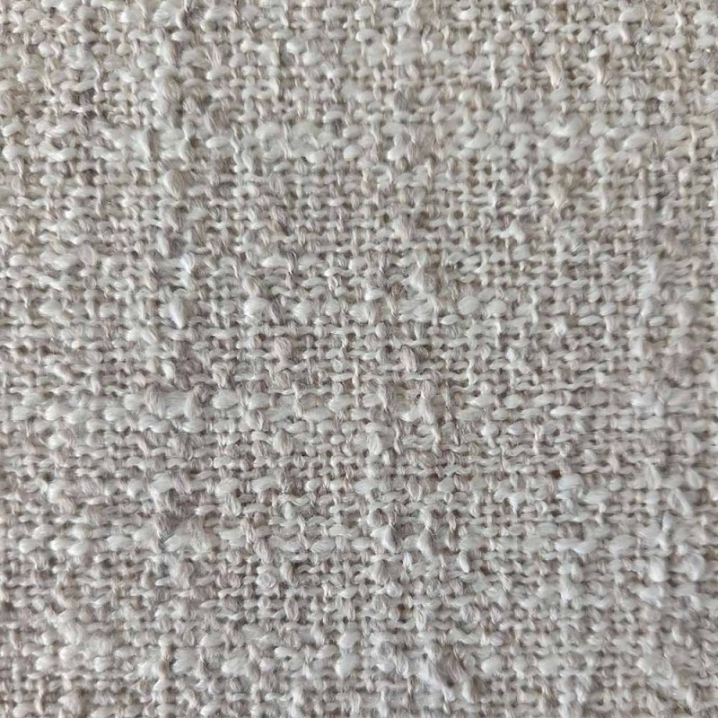 Scaun dining Namur, metal, material textil, spuma, alb, H.77 cm, MIFU000252-WH