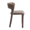 Scaun dining Ghent, metal, material textil, spuma, taupe, H.79 cm, MIFU000253-GY