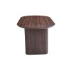 Masa dining Calais, MDF, aspect nuc, maro, L.200 cm, MIFU000256-WALN
