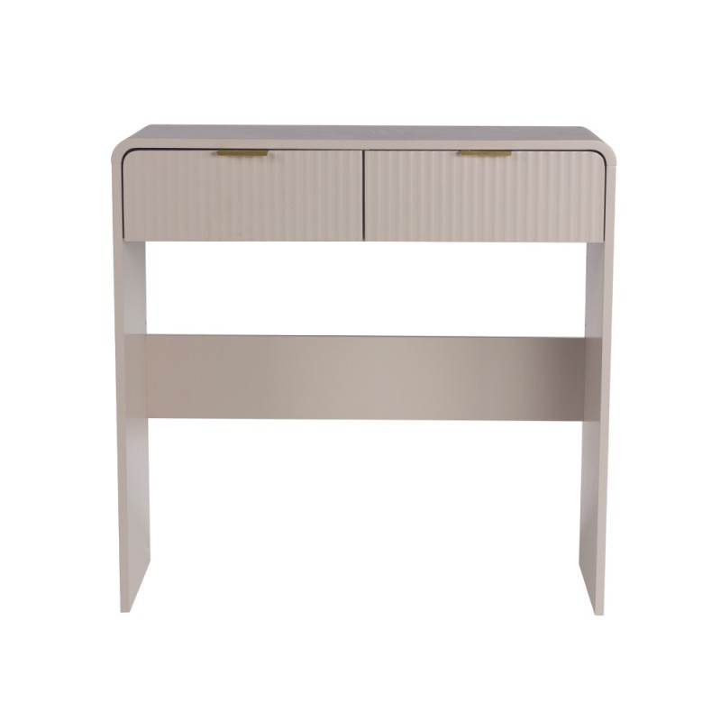 Consola Odda, metal, MDF, bej, L.79 cm, MIFU000273-BG