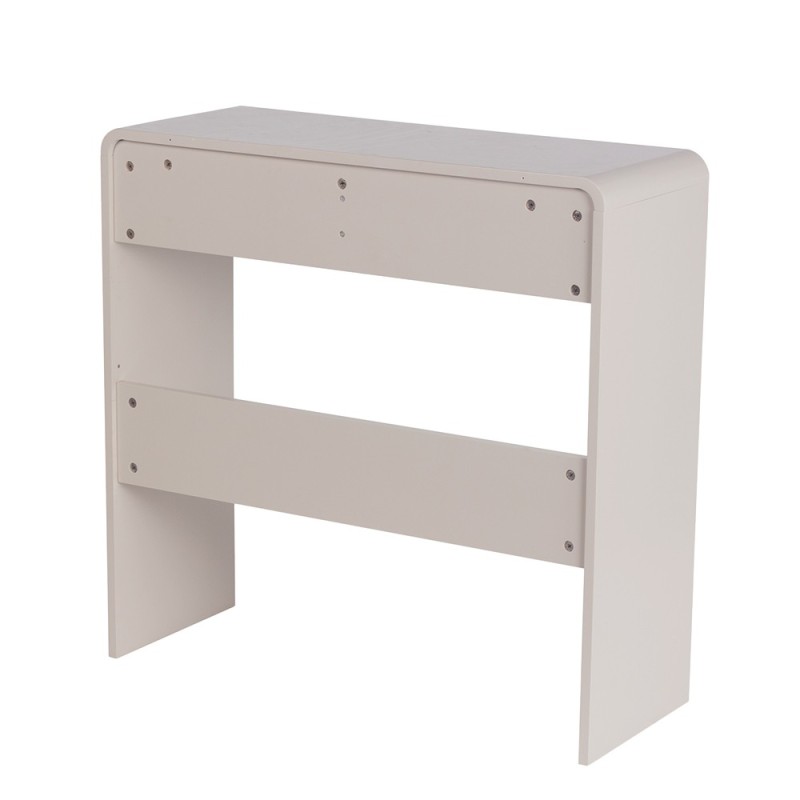 Consola Odda, metal, MDF, bej, L.79 cm, MIFU000273-BG