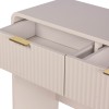 Consola Odda, metal, MDF, bej, L.79 cm, MIFU000273-BG
