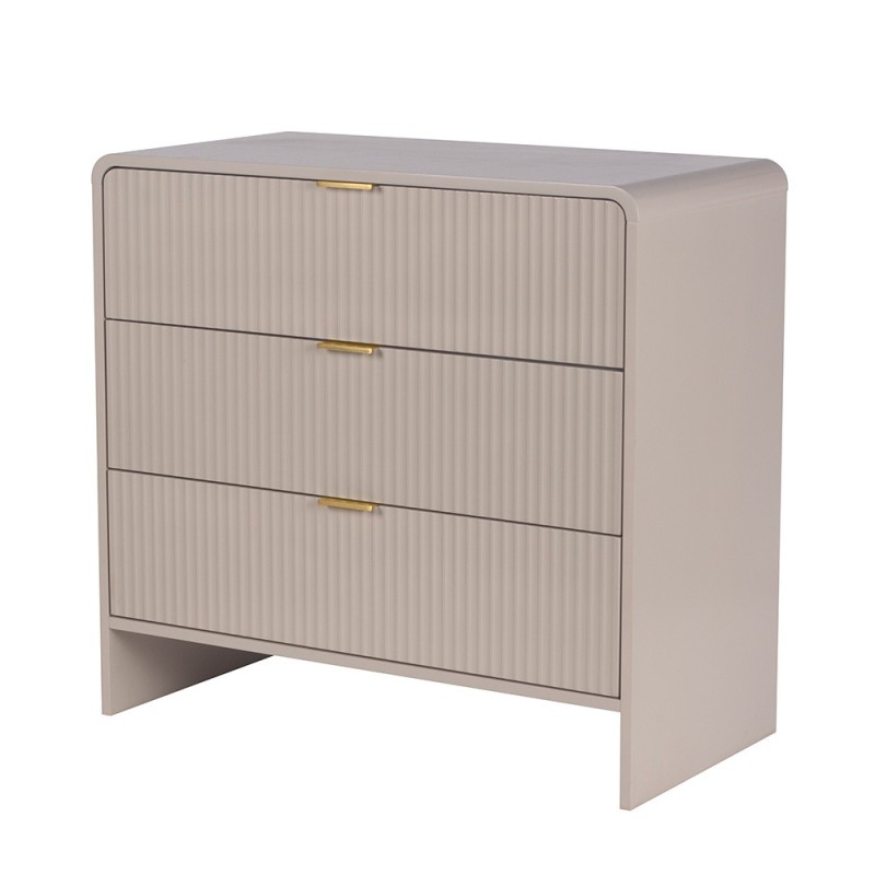 Comoda Odda, MDF, bej, H.75 cm, MIFU000274-BG