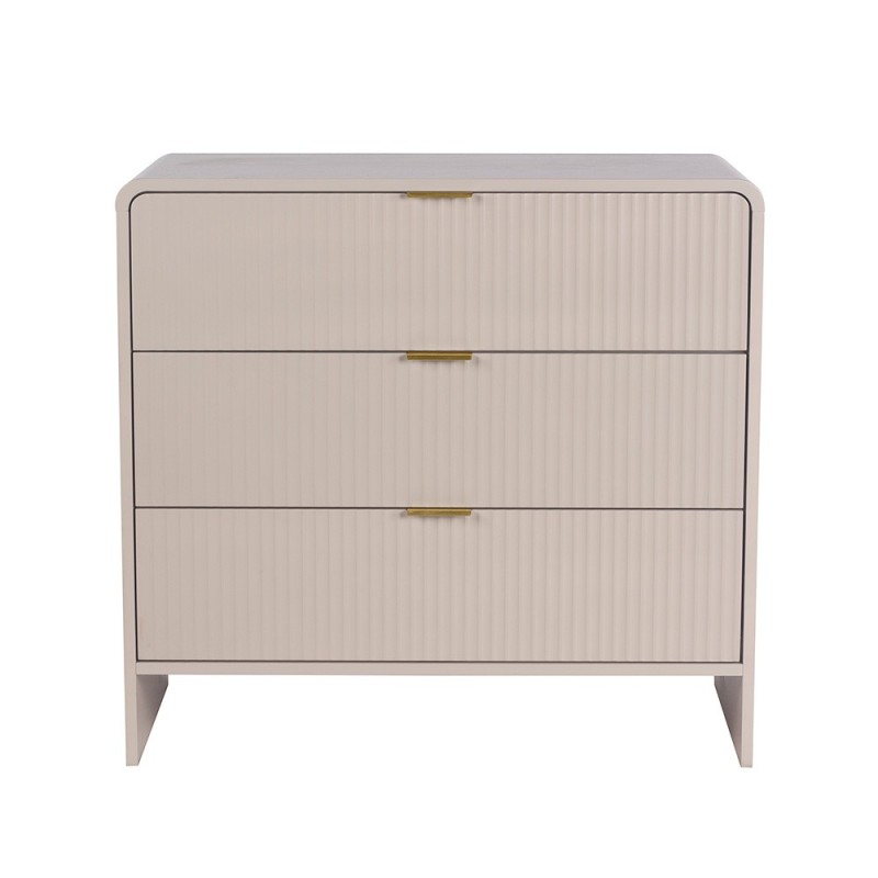 Comoda Odda, MDF, bej, H.75 cm, MIFU000274-BG