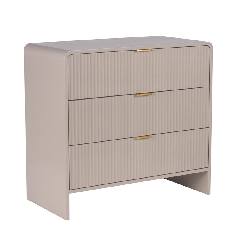 Comoda Odda, MDF, bej, H.75 cm, MIFU000274-BG