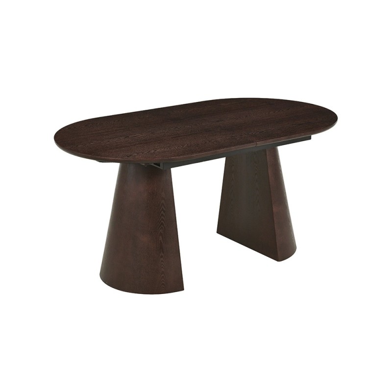 Masa dining extensibila Furmas, MDF, maro, L.160/200 cm,  MIFU000279-WALN