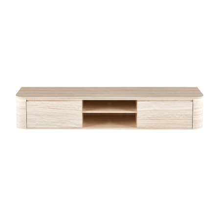 Comoda TV Fermo, MDF, ceramica, aspect travertin, bej, L.180 cm, MIFU000283-BG