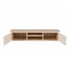 Comoda TV Fermo, MDF, ceramica, aspect travertin, bej, L.180 cm, MIFU000283-BG