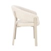 Scaun dining Rauma, metal, poliester, bej, H.79 cm, MIFU000289-BG