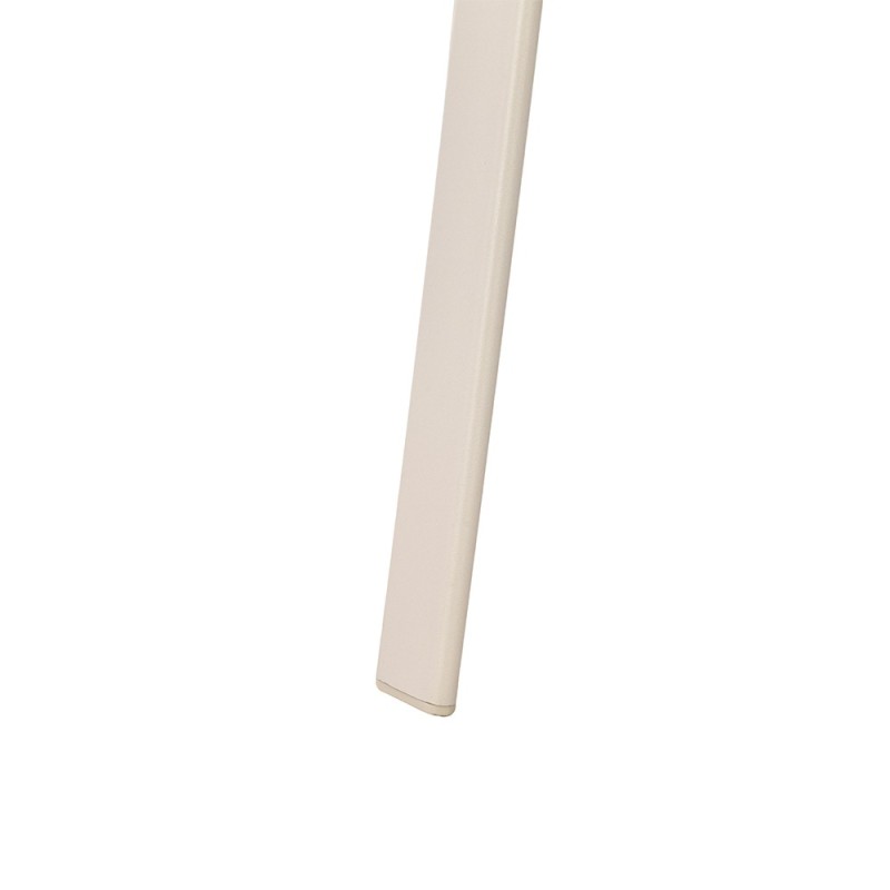 Scaun dining Rauma, metal, poliester, bej, H.79 cm, MIFU000289-BG
