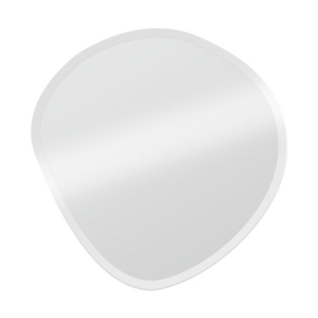 Oglinda Toulouse, sticla, transparent, H.50 cm, MILD000005-UN
