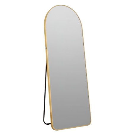 Oglinda de podea Palermo, metal, sticla, aurie, H.160 cm, MILD000013-RSGL