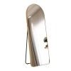 Oglinda de podea Palermo, metal, sticla, aurie, H.150 cm, MILD000019-GL