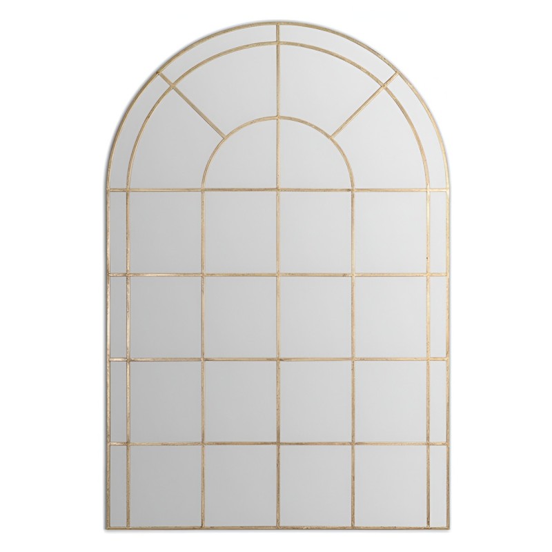 Oglinda Malmo, metal, sticla, aurie, H.120 cm, MILD000021-GL