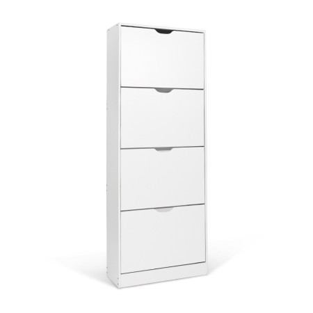 Dulap pentru  pantofi Noto, MDF, alb, H.155 cm, MILD000038-WH