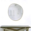 Oglinda Kiel, metal, sticla, aurie, H.68 cm, MILD000043-GL