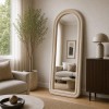 Oglinda de podea Pesaro, catifea, sticla, H.160 cm, MILD000046-BG