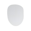 Oglinda Nicosia, sticla, transparent, H.78 cm, MILD000053-UN