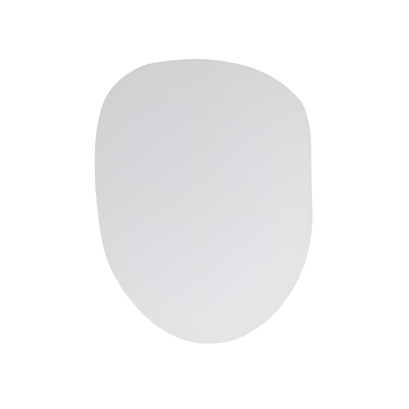 Oglinda Nicosia, sticla, transparent, H.78 cm, MILD000053-UN