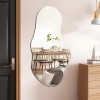 Oglinda Salermo, sticla, transparent, H.90 cm, MILD000054-UN