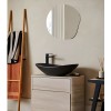 Oglinda Terni, sticla, transparent, H.52 cm, MILD000055-UN
