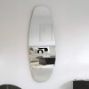 Oglinda Como, sticla, transparent, H.120 cm, MILD000056-UN