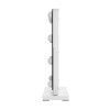 Oglinda Trofa, metal, MDF, sticla, alba, L.50 cm, MILD000067-WH
