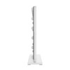 Oglinda Trofa, metal, MDF, sticla, alba, L.80 cm, MILD000068-WH
