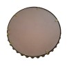Oglinda Elena, metal, sticla, aurie, D.52 cm, MILD000074-GL