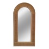 Oglinda de podea Madan, lemn, sticla, natural, H.120 cm, MILD000075-WOOD