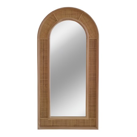 Oglinda de podea Madan, lemn, sticla, natural, H.120 cm, MILD000075-WOOD