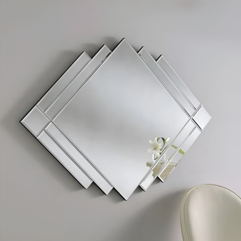 Oglinda Iskar, sticla, transparent, L.100 cm, MILD000076-SI