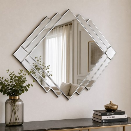 Oglinda Iskar, sticla, transparent, L.100 cm, MILD000076-SI