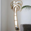Oglinda Palmier, metal, sticla, aurie, H.156 cm, MILD000077-GL