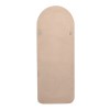 Oglinda de podea Miziya, material textil, sticla, bej, H.161 cm, MILD000079-BR