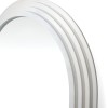 Oglinda de podea Zagora, lemn, sticla, alba, H.190 cm, MILD000084-BG