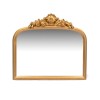 Oglinda Melnik, MDF, sticla, aurie, L.76 cm, MILD000085-GL