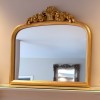 Oglinda Melnik, MDF, sticla, aurie, L.76 cm, MILD000085-GL